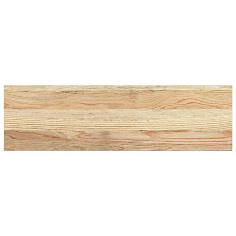 Vensterbanken 2 st onbehandeld 70x20x2 cm massief eikenhout 6