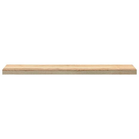 Vensterbanken 2 st onbehandeld 110x20x2 cm massief eikenhout 4