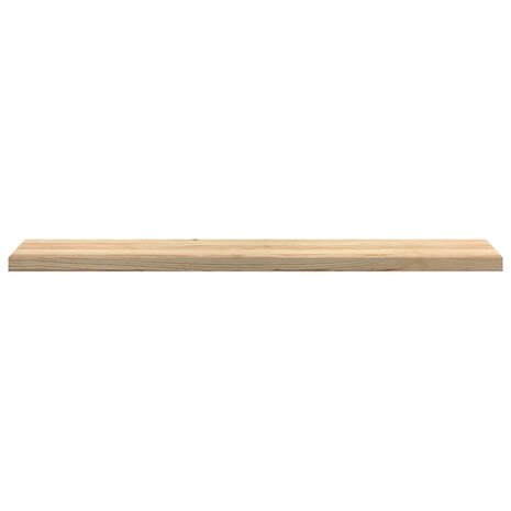 Vensterbanken 2 st onbehandeld 140x25x2 cm massief eikenhout 4
