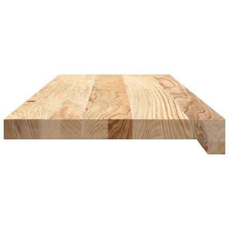 Vensterbanken 2 st onbehandeld 70x30x2 cm massief eikenhout 5