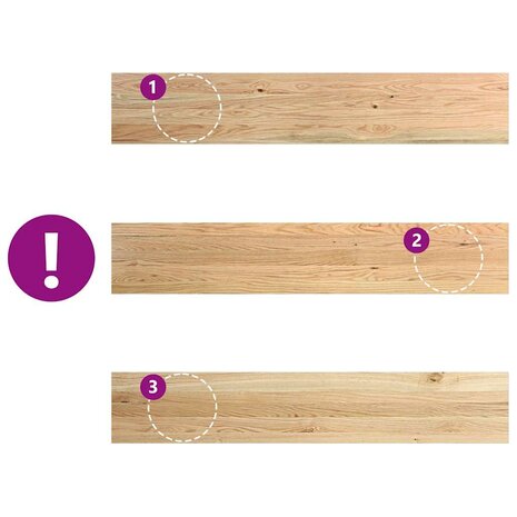 Vensterbanken 2 st onbehandeld 140x30x2 cm massief eikenhout 7