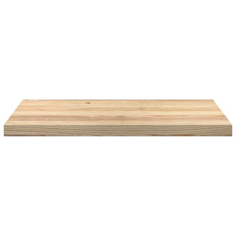 Vensterbanken 2 st onbehandeld 80x40x2 cm massief eikenhout 4