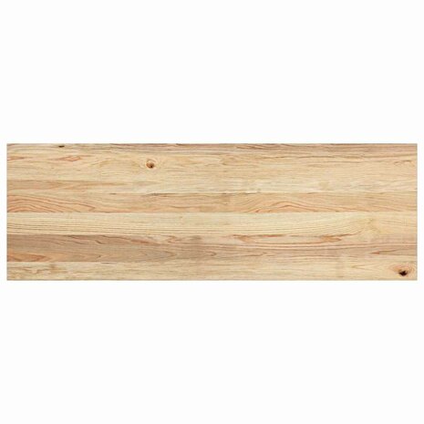Vensterbanken 2 st onbehandeld 120x40x2 cm massief eikenhout 6