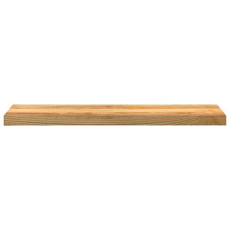 Vensterbanken 2 st 90x20x2 cm massief eikenhout lichtbruin 4