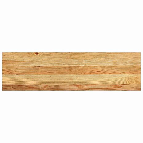 Vensterbanken 2 st 90x25x2 cm massief eikenhout lichtbruin 6