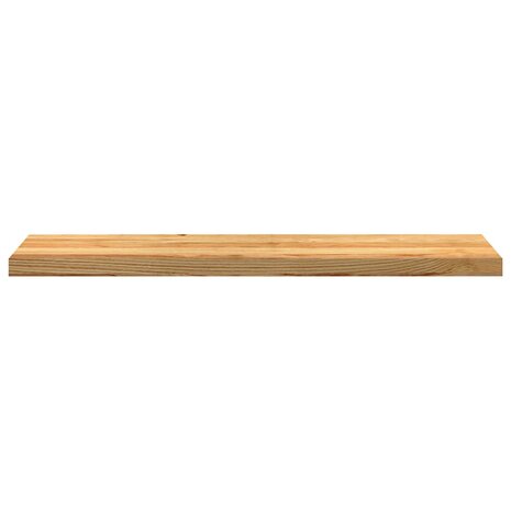 Vensterbanken 2 st 110x25x2 cm massief eikenhout lichtbruin 4