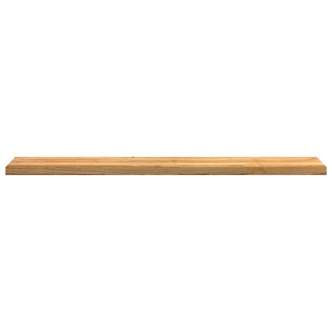 Vensterbanken 2 st 160x25x2 cm massief eikenhout lichtbruin 4