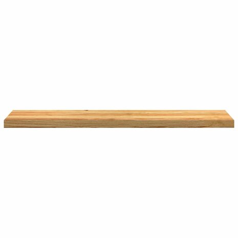 Vensterbanken 2 st 120x30x2 cm massief eikenhout lichtbruin 4