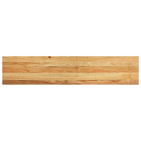 Vensterbanken 2 st 120x30x2 cm massief eikenhout lichtbruin 6