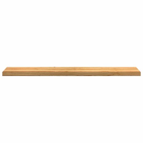 Vensterbanken 2 st 140x30x2 cm massief eikenhout lichtbruin 4