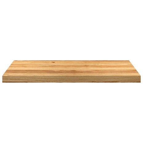 Vensterbanken 2 st 80x40x2 cm massief eikenhout lichtbruin 4