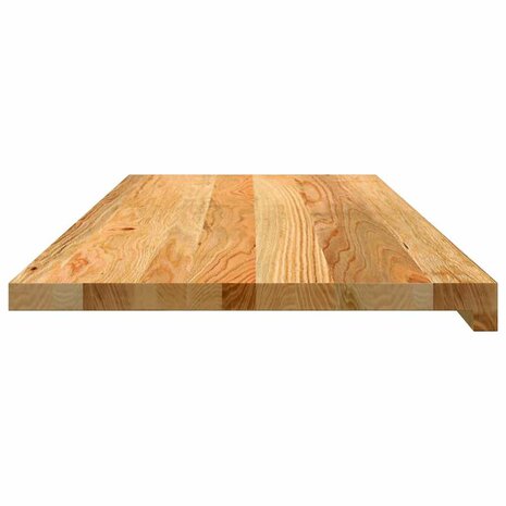 Vensterbanken 2 st 100x40x2 cm massief eikenhout lichtbruin 5