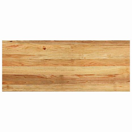 Vensterbanken 2 st 100x40x2 cm massief eikenhout lichtbruin 6
