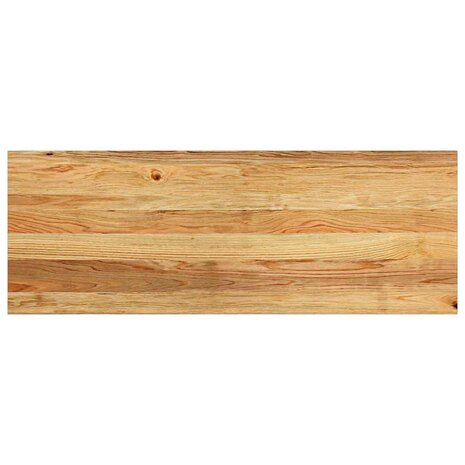 Vensterbanken 2 st 110x40x2 cm massief eikenhout lichtbruin 6
