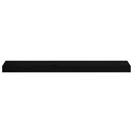 Vensterbanken 2 st 80x15x2 cm massief eikenhout bruin-zwart 4