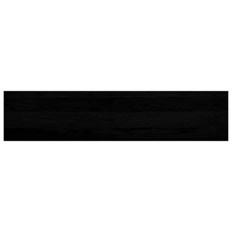 Vensterbanken 2 st 90x20x2 cm massief eikenhout bruin-zwart 6