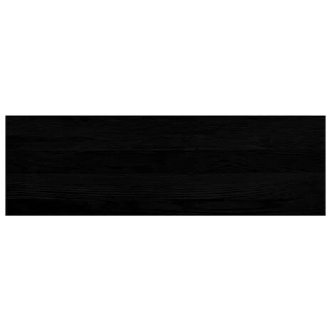 Vensterbanken 2 st 80x25x2 cm massief eikenhout bruin-zwart 6