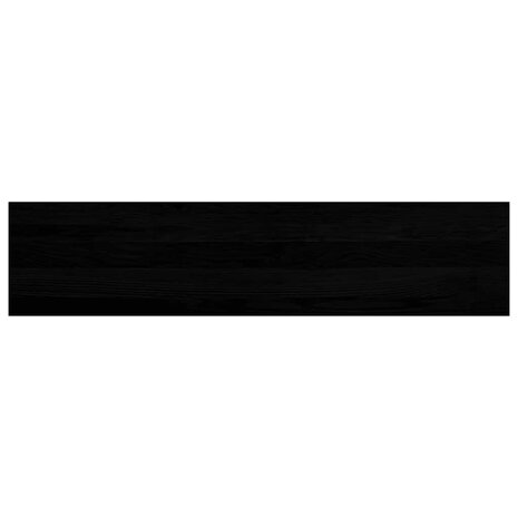 Vensterbanken 2 st 110x30x2 cm massief eikenhout bruin-zwart 6