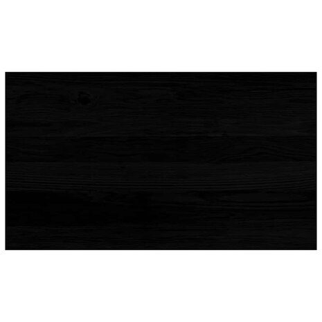 Vensterbanken 2 st 70x40x2 cm massief eikenhout bruin-zwart 6