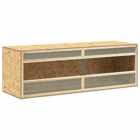 Terrarium 144x46x48 cm bewerkt hout 2