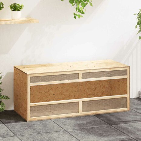 Terrarium 120x50x50 cm bewerkt hout 1