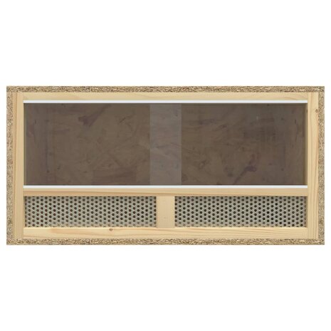 Terrarium 60x30x30 cm bewerkt hout 2