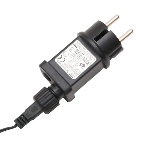 Kerstnetverlichting 544 LED's binnen en buiten 4x4 m koudwit 8