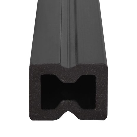 Terrasplanken met accessoires 35 m&sup2; 4 m HKC bruin en grijs 8