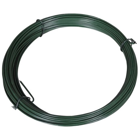 Hekbinddraad 25 m 1,4/2 mm staal groen 1