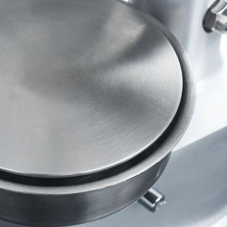 Hamburgerpersmachine met 500 scheidingsbladen 13 cm aluminium 9