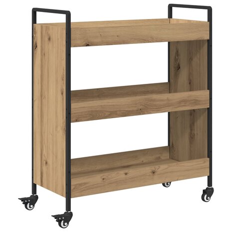 Keukentrolley Artisan Eiken 70 x 30 x 82 cm Bewerkt hout 2