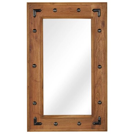 Spiegel 50x80 cm massief acaciahout 1