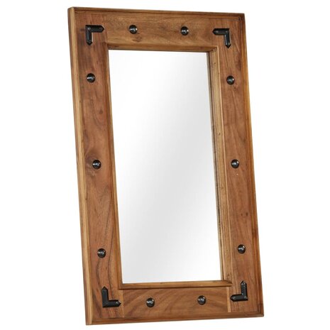 Spiegel 50x80 cm massief acaciahout 2