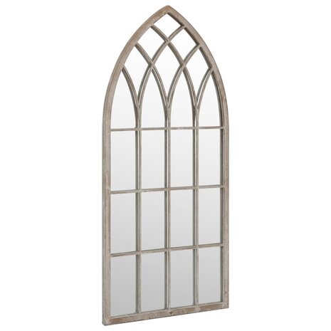 Spiegel 100x45 cm ijzer zandkleurig 2