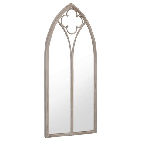 Spiegel 100x45 cm ijzer zandkleurig 3