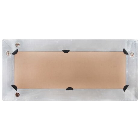 Spiegel luchtvaartstijl 110x50 cm metaal 5