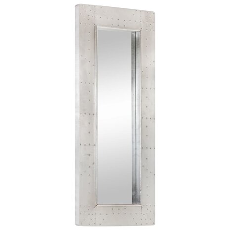 Spiegel luchtvaartstijl 110x50 cm metaal 9