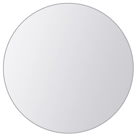 8 st Spiegeltegels rond glas 5