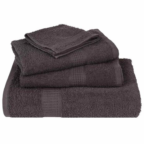 Gastendoekjes FROGN 4 st 30x50 cm 360 g/m&sup2; antraciet 4