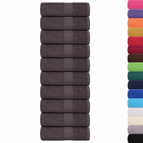 Gastendoekjes FROGN 50 st 30x50 cm 360 g/m&sup2; antraciet 2