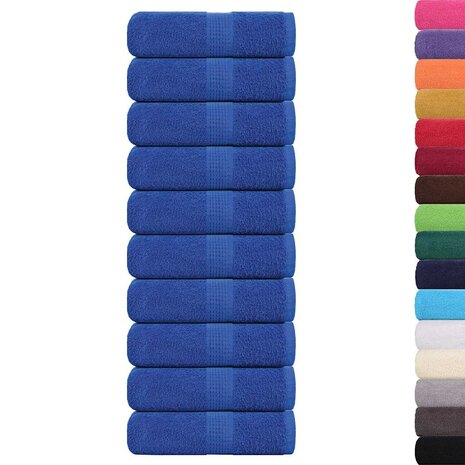 Gastendoekjes FROGN 10 st 30x50 cm 360 g/m&sup2; blauw 2