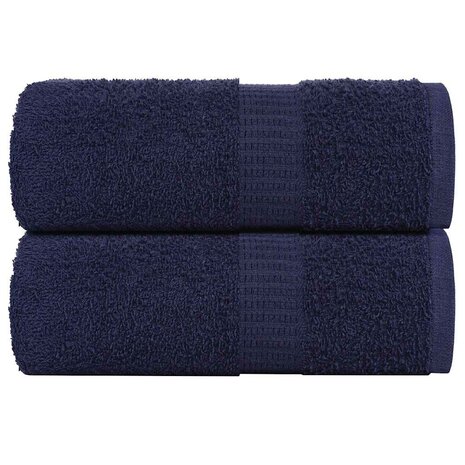 Gastendoekjes FROGN 2 st 30x50 cm 360 g/m&sup2; marineblauw 1