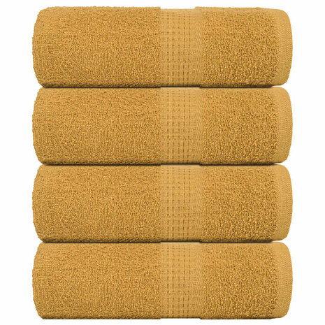 Gastendoekjes FROGN 4 st 30x50 cm 360 g/m&sup2; goud 1