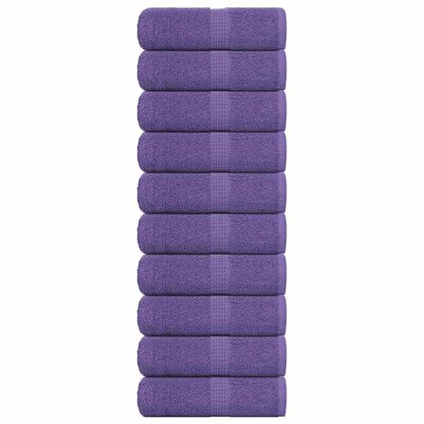 Gastendoekjes FROGN 10 st 30x50 cm 360 g/m&sup2; paars 1