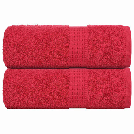 Gastendoekjes FROGN 2 st 30x50 cm 360 g/m&sup2; rood 1