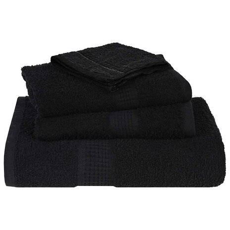 Gastendoekjes FROGN 4 st 30x50 cm 360 g/m&sup2; zwart 4