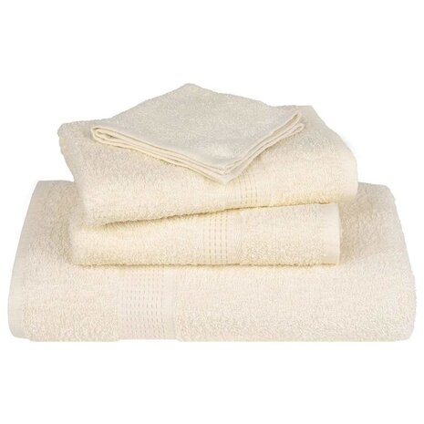 Gastendoekjes FROGN 2 st 30x50 cm 360 g/m&sup2; cr&egrave;me 4