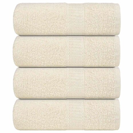 Gastendoekjes FROGN 4 st 30x50 cm 360 g/m&sup2; cr&egrave;me 1