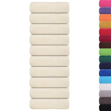 Gastendoekjes FROGN 10 st 30x50 cm 360 g/m&sup2; cr&egrave;me 2