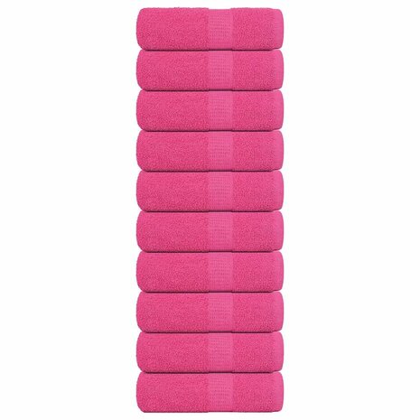 Gastendoekjes FROGN 10 st 30x50 cm 360 g/m&sup2; roze 1